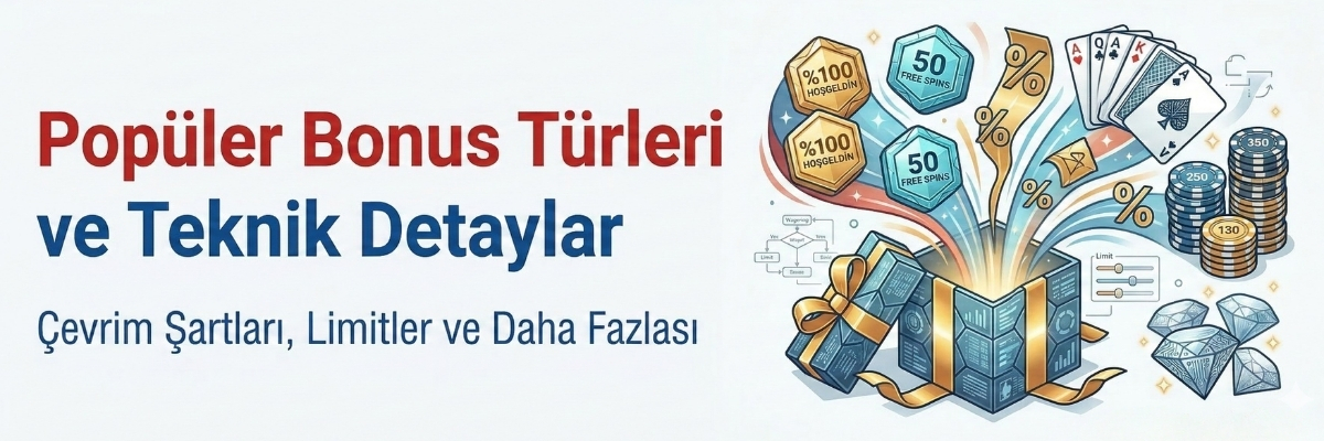 Popüler Bonus Türleri ve Teknik Detaylar